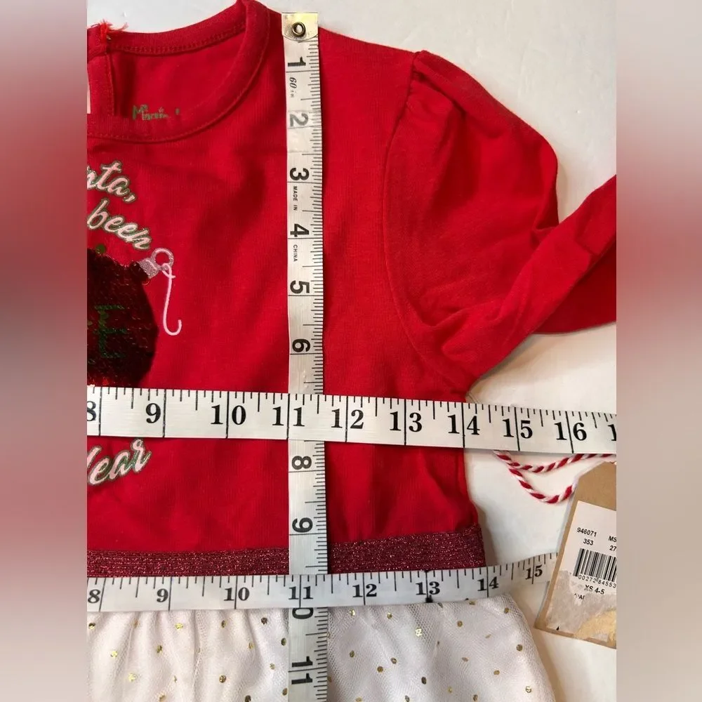 NWT Christmas Dress Girl’s Nice |Naughty Size XS. Magical Season. Multicolor